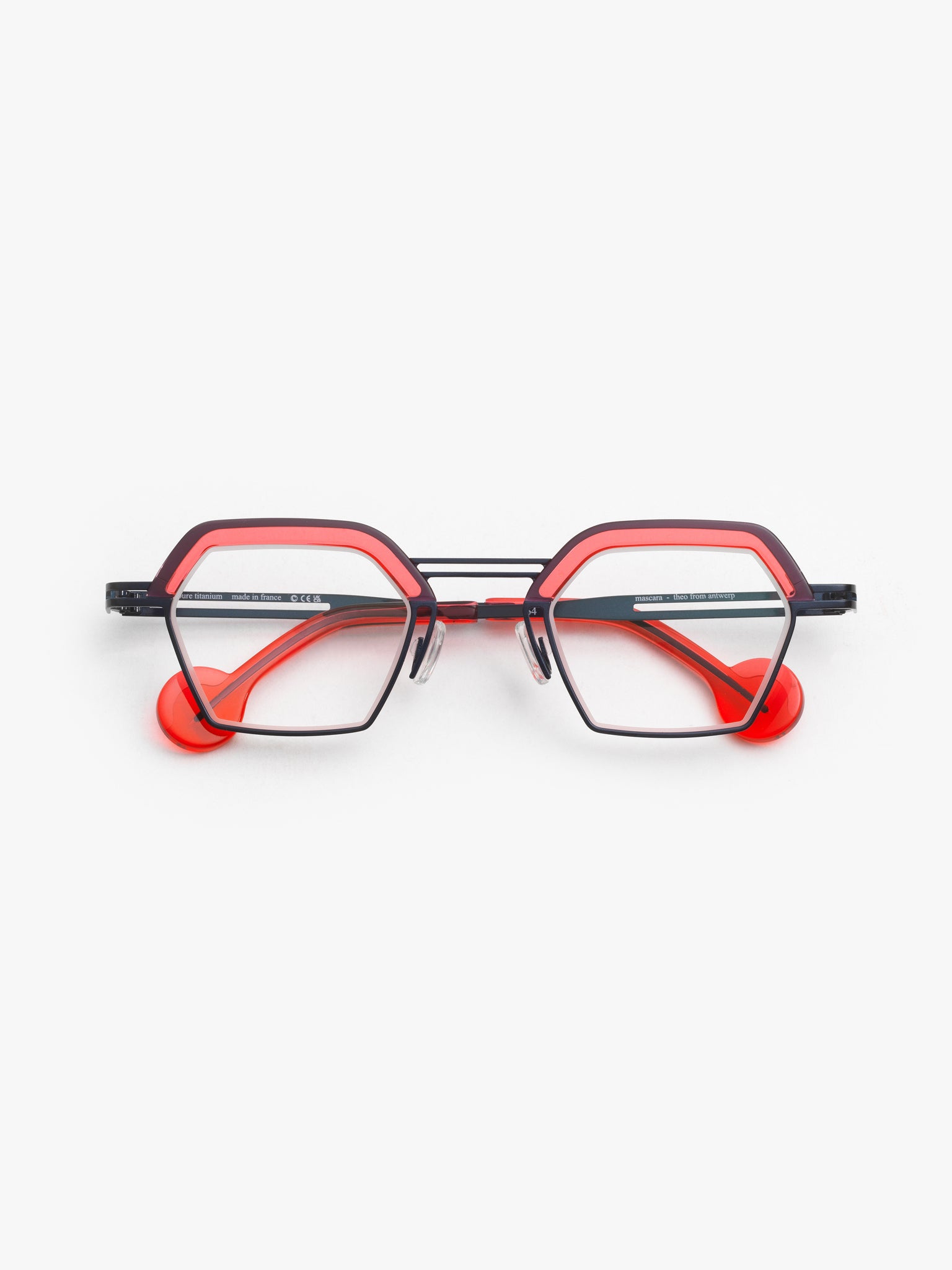 Theo / Mascara / 064 Bluesy Green + Transparent Red – I Visionari