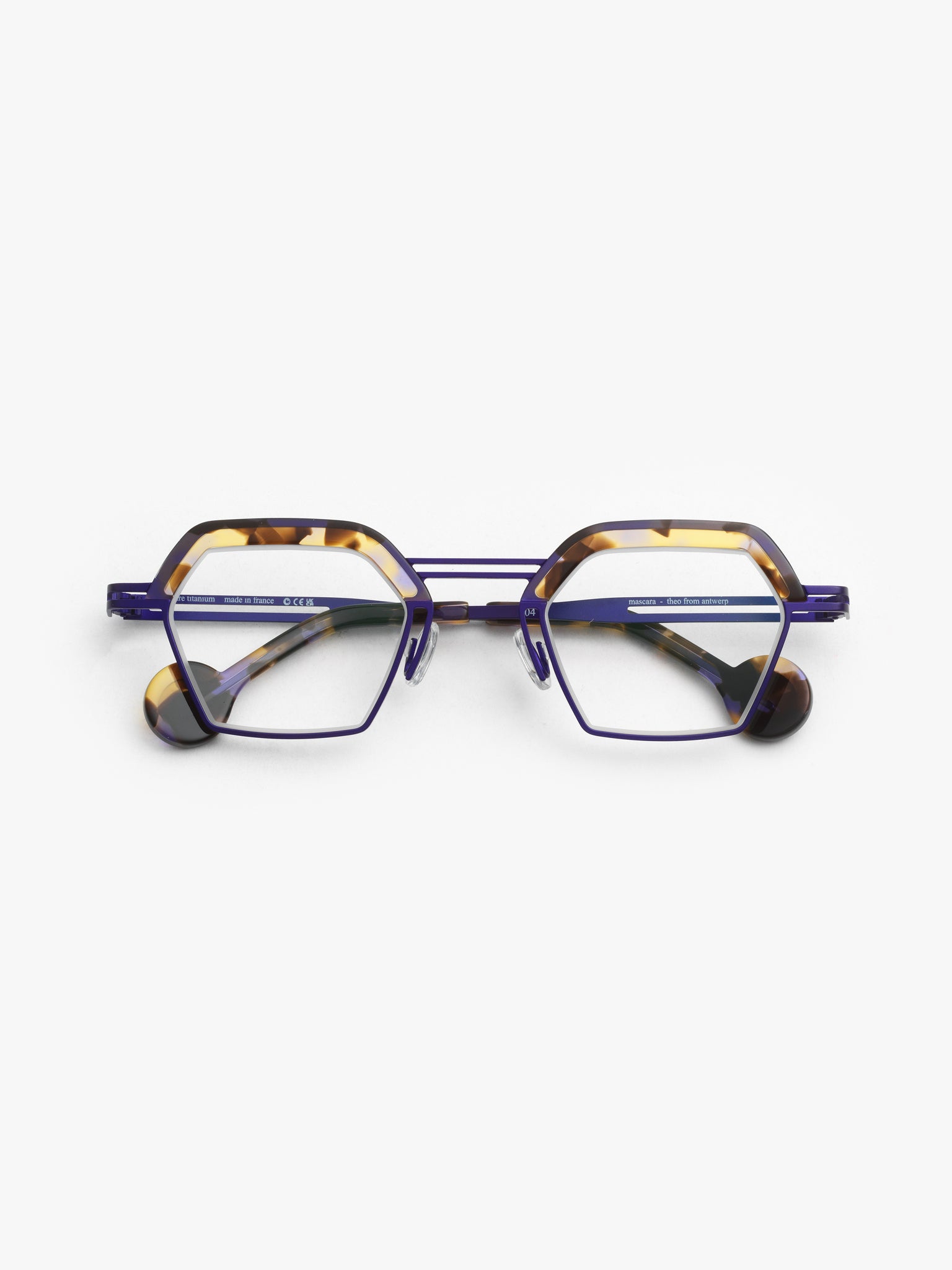 Theo / Mascara / 304 Fluo Purple + Ecaille Blue Lined – I Visionari