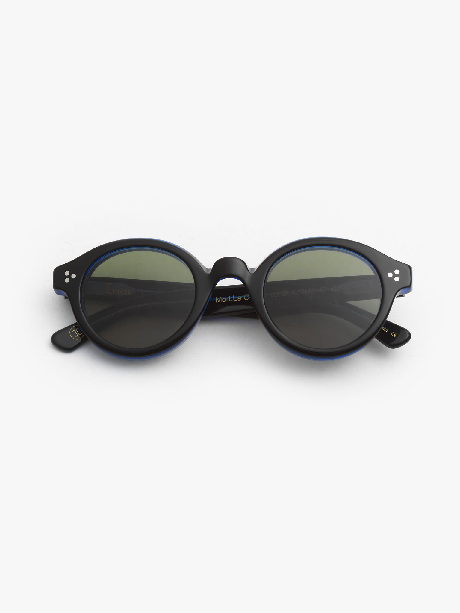Lesca Lunetier Corbs Black Blue – I Visionari
