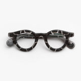 Theo / Sassi / 001 Astrakhan + Transparent Graphite Grey