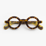 Theo / Orso / 004 Dark Havana + Transparent Beer Bottle Brown