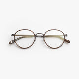 Garrett Leight / Wilson / Honeycomb Tortoise Pewter Khaki Tortoise