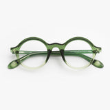 Theo / Sunrise / 011 Transparent Chromiumoxide Green + Transparent Wine Bottle Green