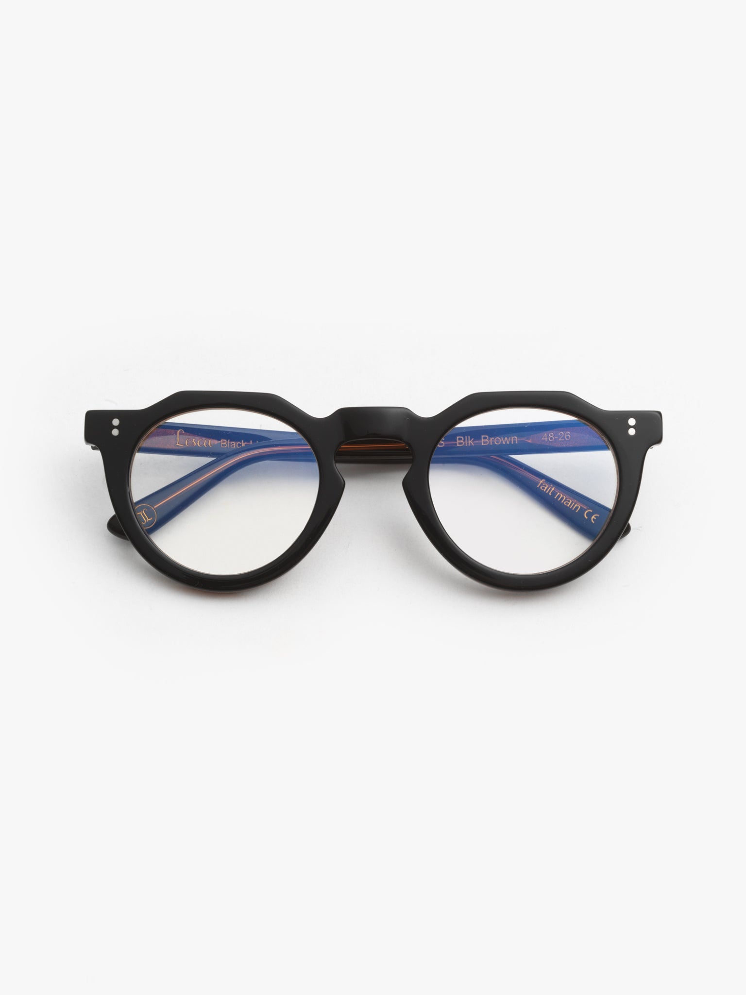 Lesca Picas サングラス48-26 Lesca Lunetier / Picas / Black Brown – I Visionari