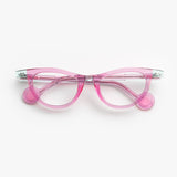 Theo / Pablo / 011 Transparent Neon Green + Transparent Shocking Pink