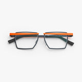 Theo / Ci'en / 482 Fluo Orange + Bluesy Green