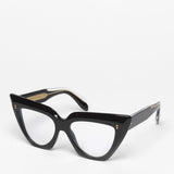 Cutler and Gross / 1407 / Black on Crystal