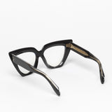 Cutler and Gross / 1407 / Black on Crystal