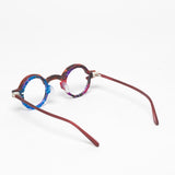 Design Shower / 3P_RT001 / Dark Red Tortoise + Purple + Blue