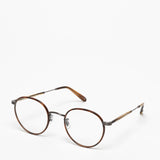 Garrett Leight / Wilson / Honeycomb Tortoise Pewter Khaki Tortoise