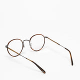 Garrett Leight / Wilson / Honeycomb Tortoise Pewter Khaki Tortoise