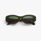 Rewind / Interstellar / Transparent Green with Brown and Pink Pearl Tortoise