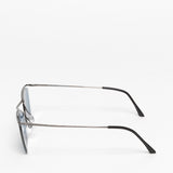 Nylor / Brad / Satin Gun Metal Misty Blue