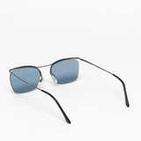 Nylor / Brad / Satin Gun Metal Misty Blue