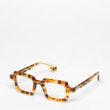 Theo / Smalti / 005 Brown Dalmatian + Transparent Pomelo