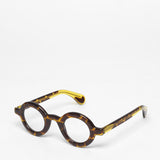 Theo / Orso / 004 Dark Havana + Transparent Beer Bottle Brown