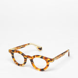 Theo / Sassi / 005 Brown Dalmatian + Transparent Pomelo