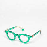 Theo / Sassi / 015 Transparent Opal Green + Transparent Pastel Yellow