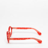 Theo / Orso / 010 Neon Red + Transparent Grenadine Red