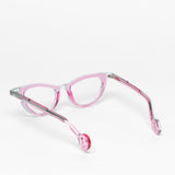 Theo / Pablo / 011 Transparent Neon Green + Transparent Shocking Pink