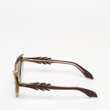 Unknown / Cat-Eye / Brown and Amber