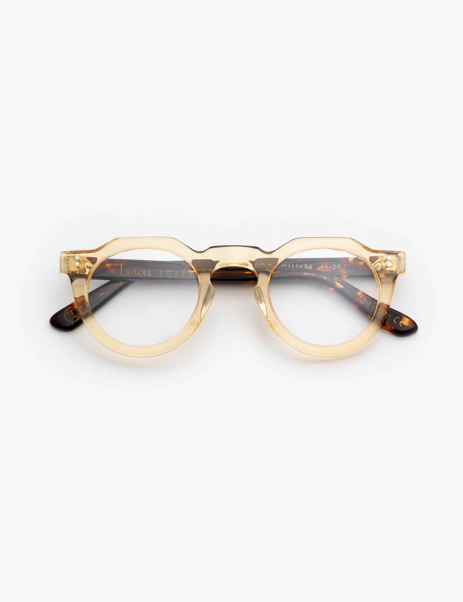 Lesca Lunetier / Pica / Champagne Dark Tortoiseshell - I Visionari