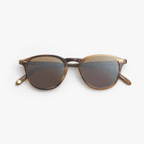 Garrett Leight / Hampton / Khaki Tortoise With Semi Flat Pure Coffee - I Visionari