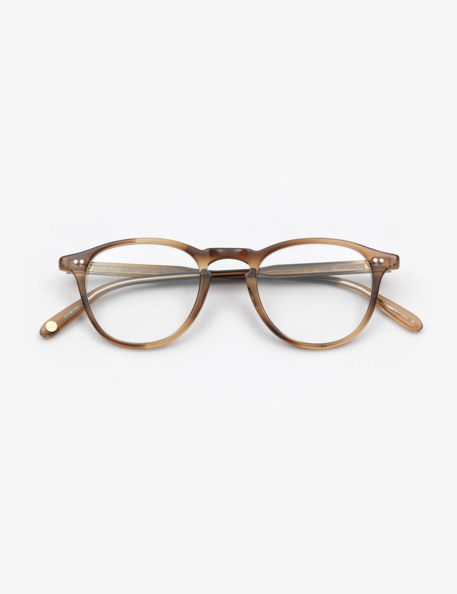 Garrett Leight / Hampton / Khaki Tortoise - I Visionari