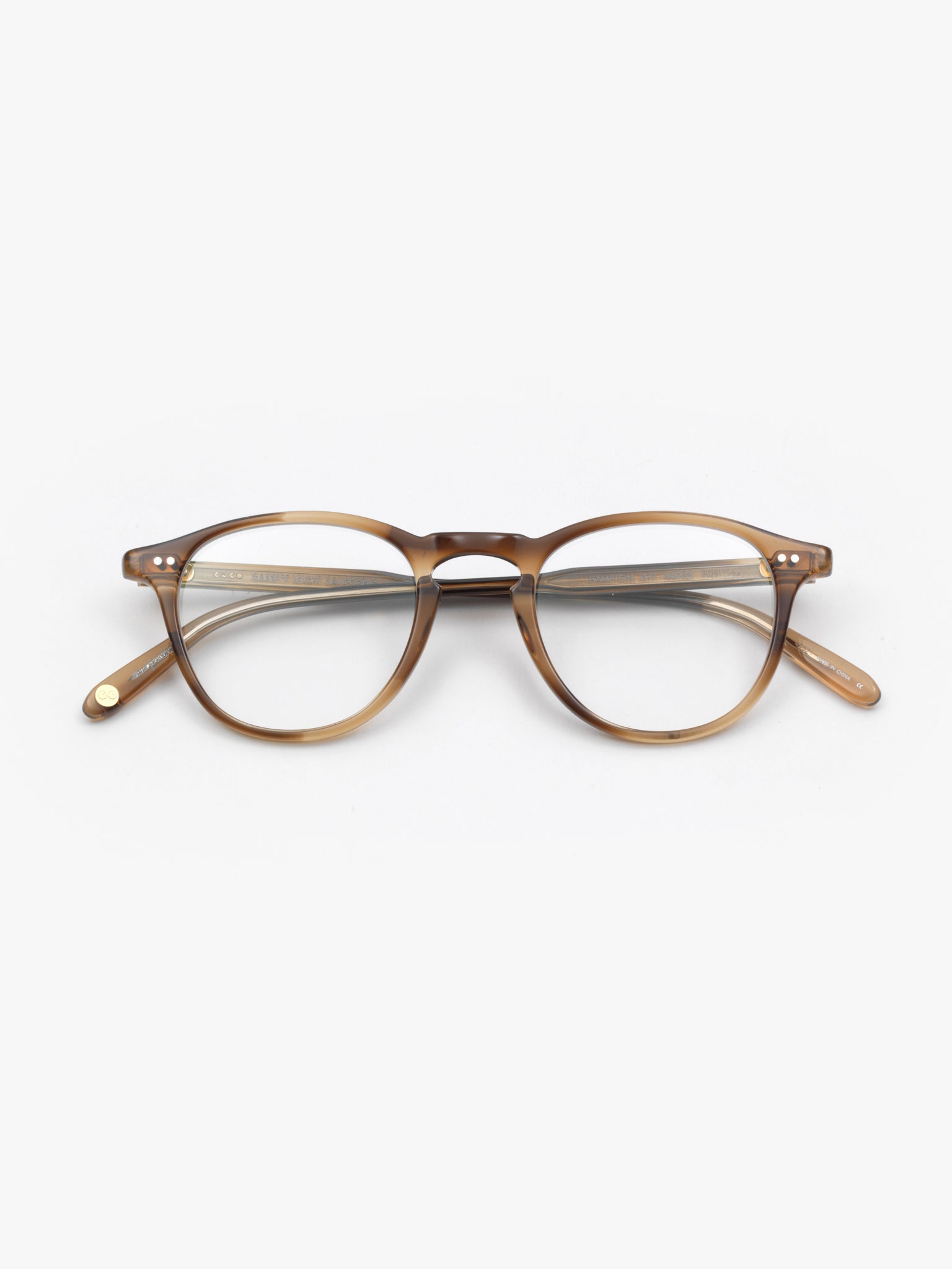 Garrett Leight / Hampton / Khaki Tortoise - I Visionari