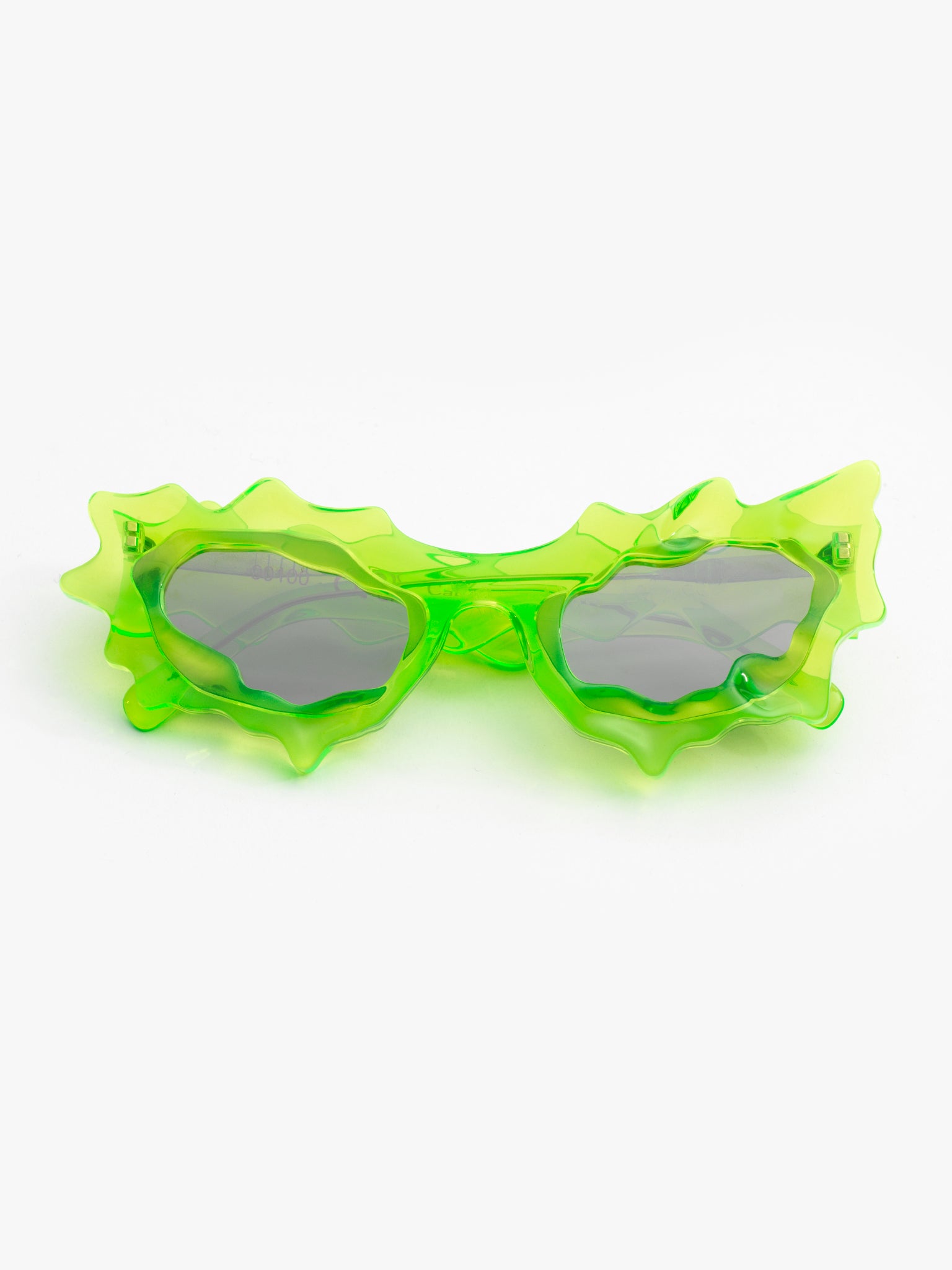 Florentina Leitner Spike Sunglasses Neon Green I Visionari