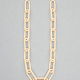 I Visionari / Oversize Resin Glasses Chain / Ivory