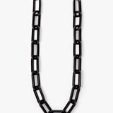I Visionari / Oversize Resin Glasses Chain / Black - I Visionari