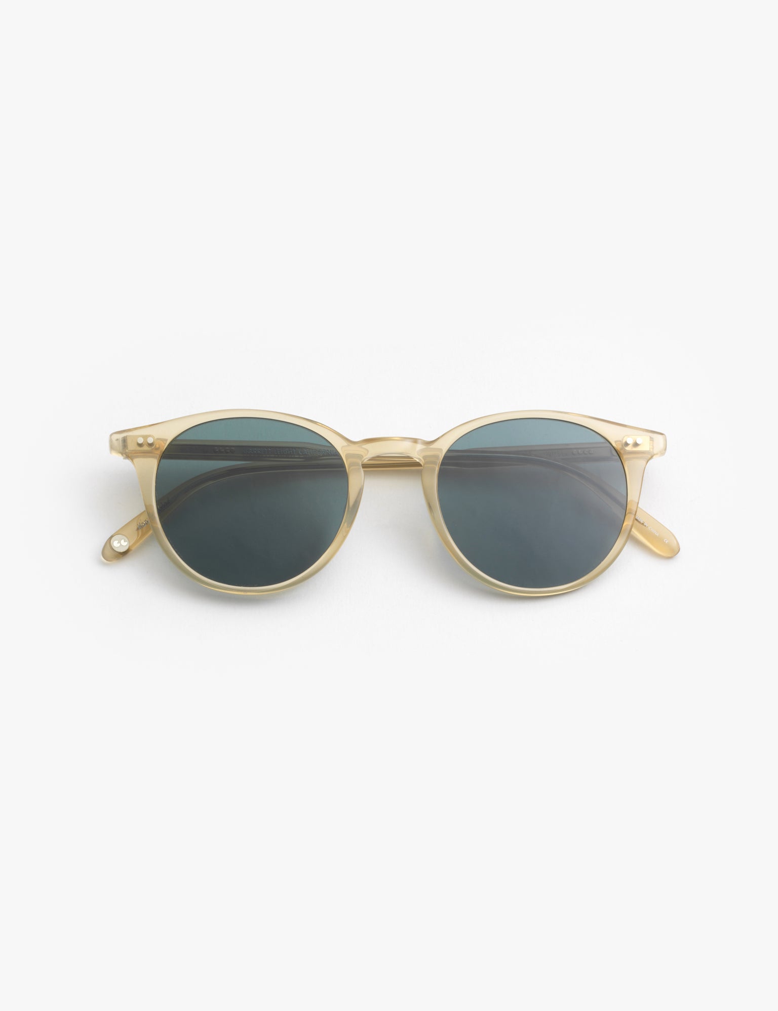 Garrett Leight / Clune / Blonde With Semi Flat Blue Smoke - I Visionari