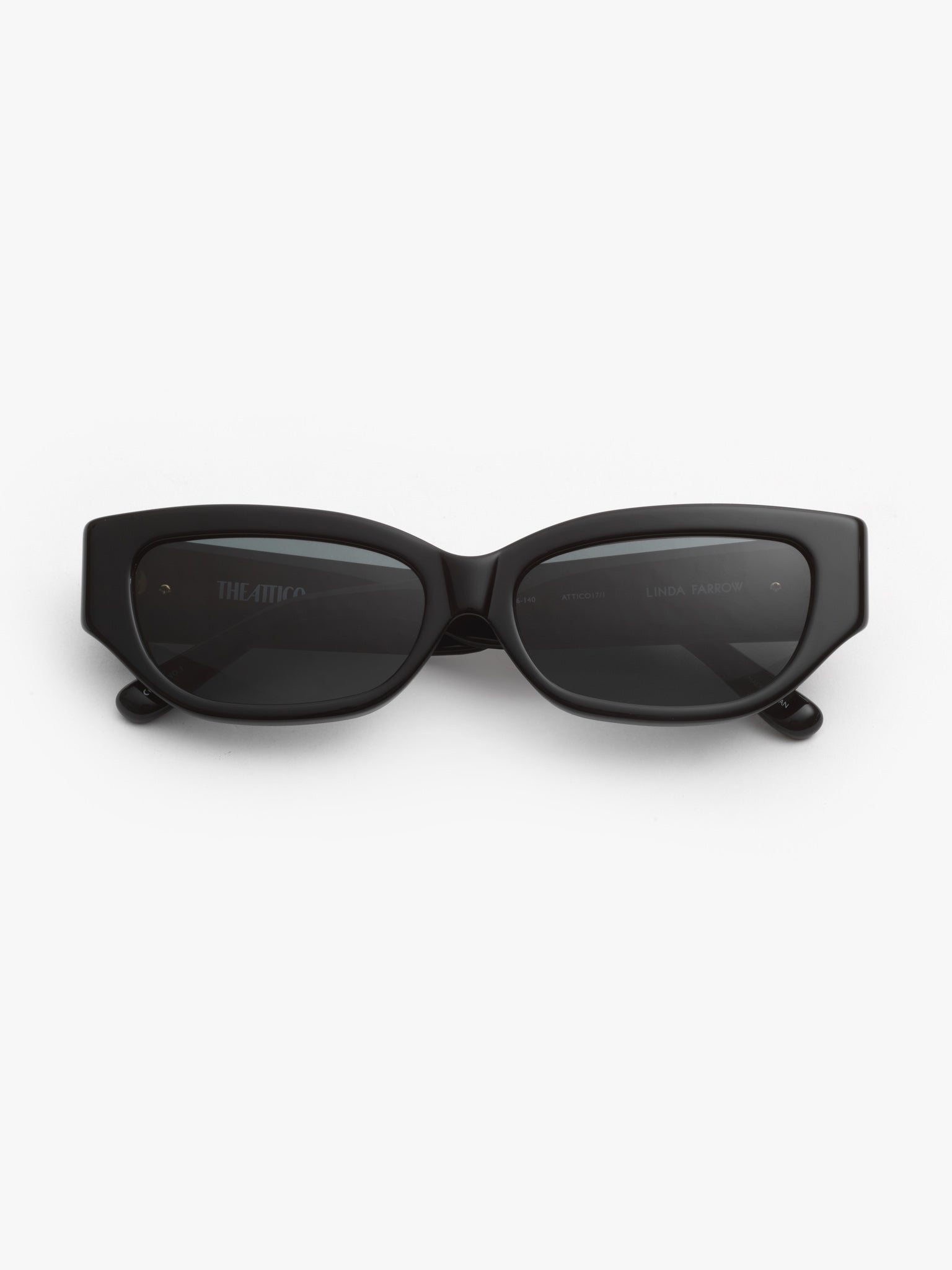 Linda Farrow Vanessa Black Sunglasses