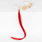 Huma / Earring Straight Hair / Red - I Visionari