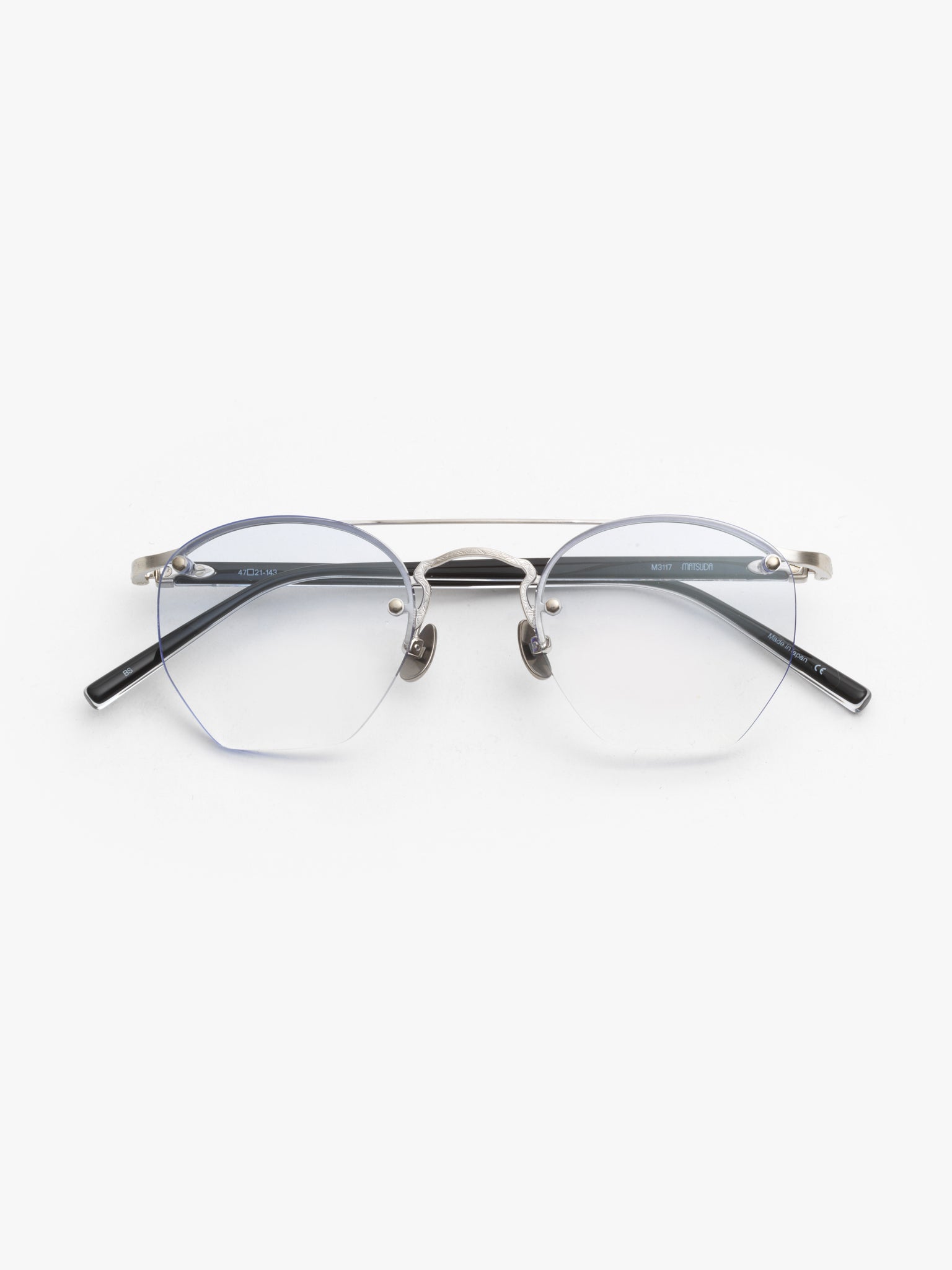 Matsuda / M3117 / Brushed Silver – I Visionari