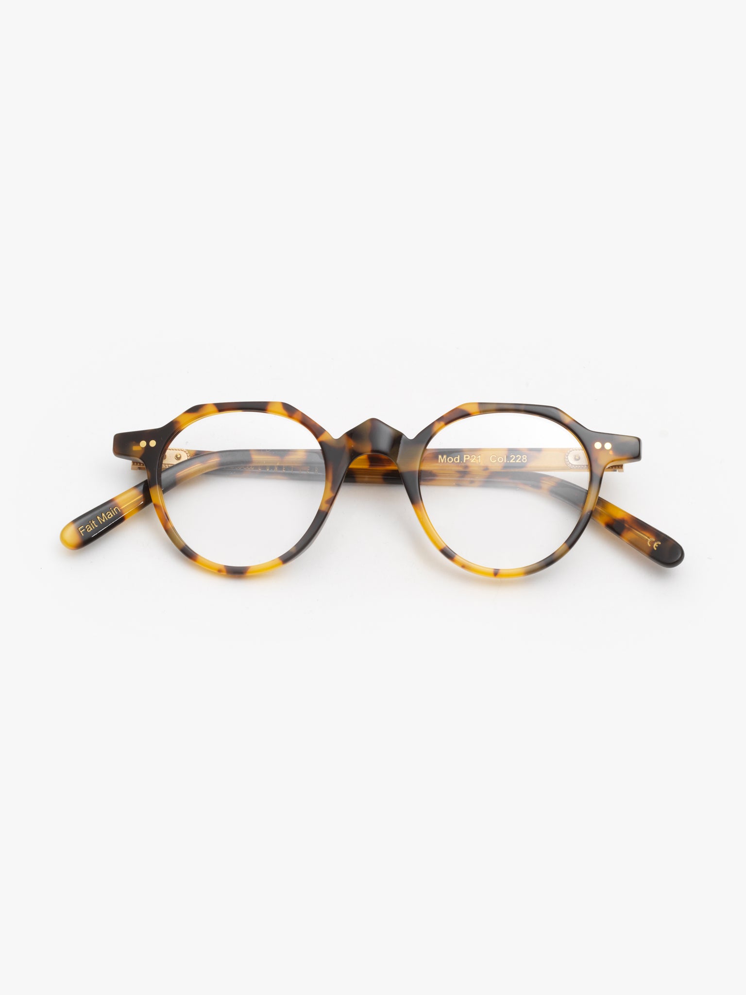 Lesca Lunetier / P21 / Marble Tortoise