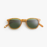 Garrett Leight / Kinney / Butterscotch With Pure Green Glass - I Visionari