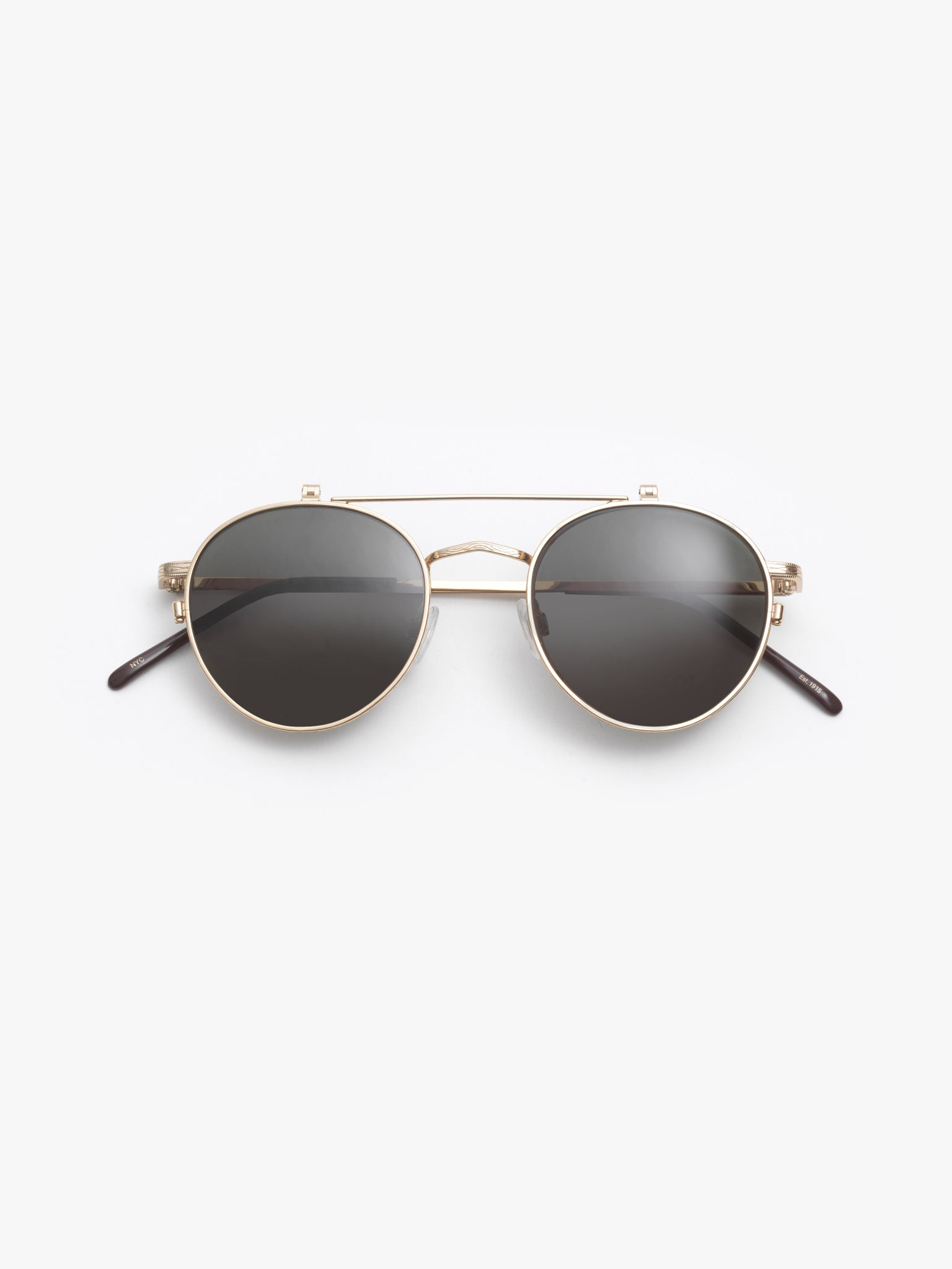 Moscot / Drey Clip Flip / Gold - I Visionari