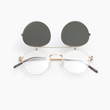 Moscot / Drey Clip Flip / Gold - I Visionari