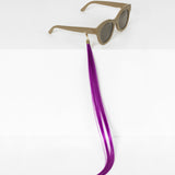 Huma / Earring Straight Hair / Purple - I Visionari