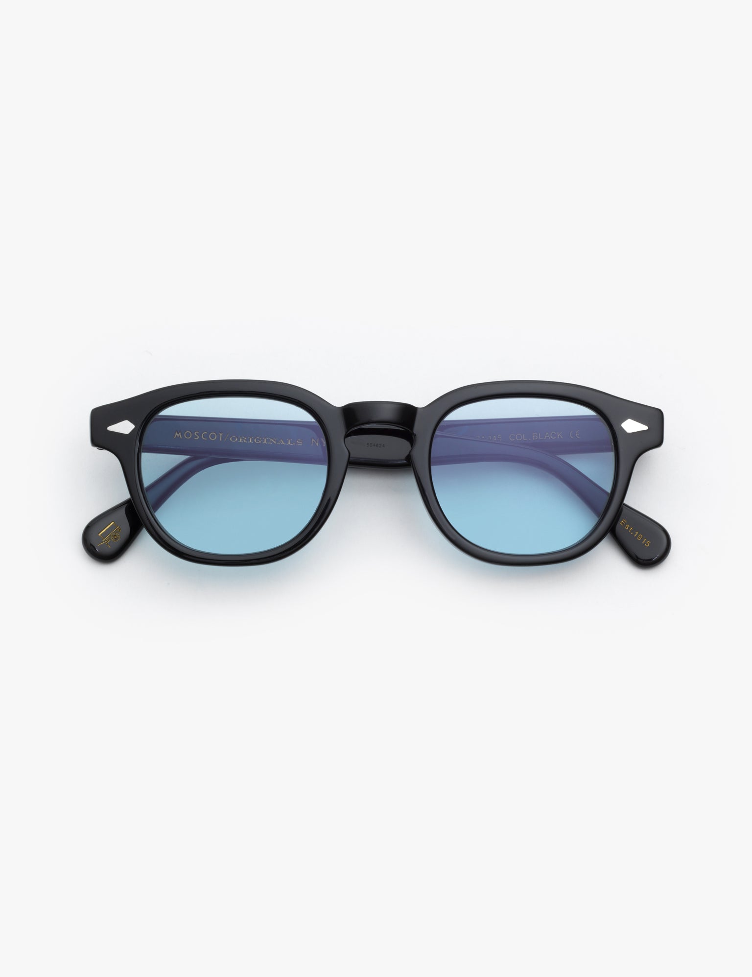 Moscot / Lemtosh / Black With Bel Air Blue - I Visionari