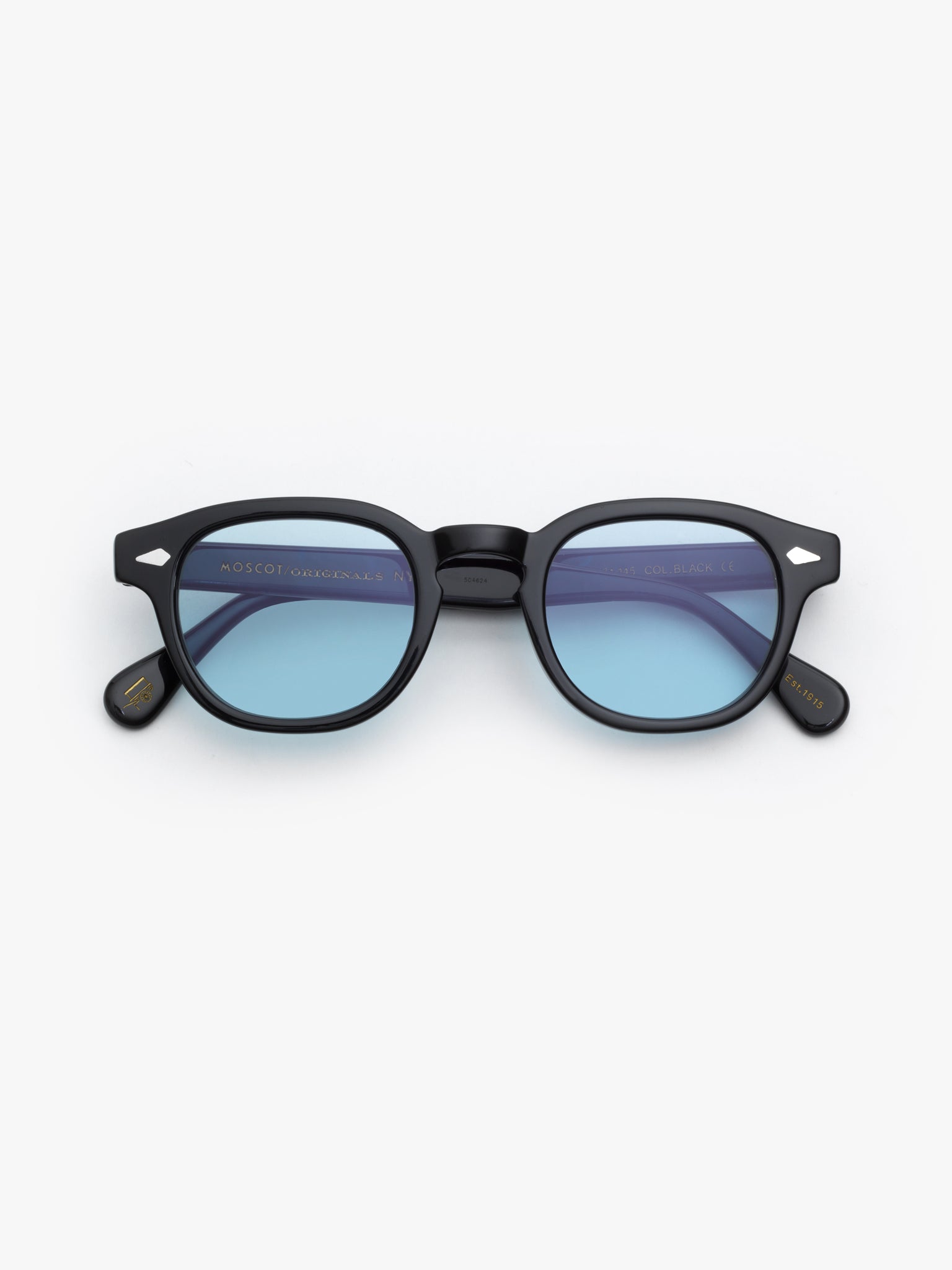Moscot / Lemtosh / Black With Bel Air Blue - I Visionari