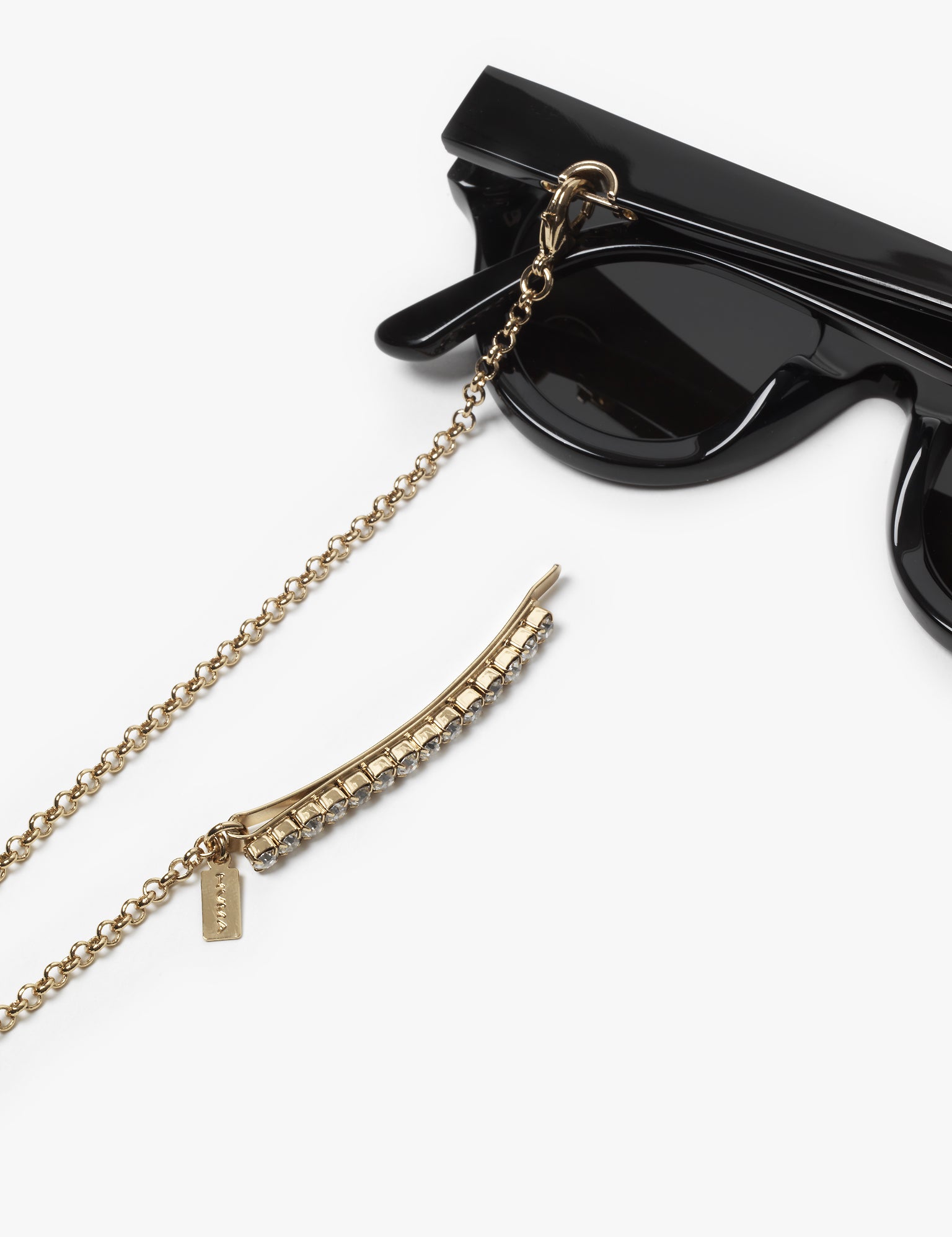 Huma / Strass Hair Clip - I Visionari