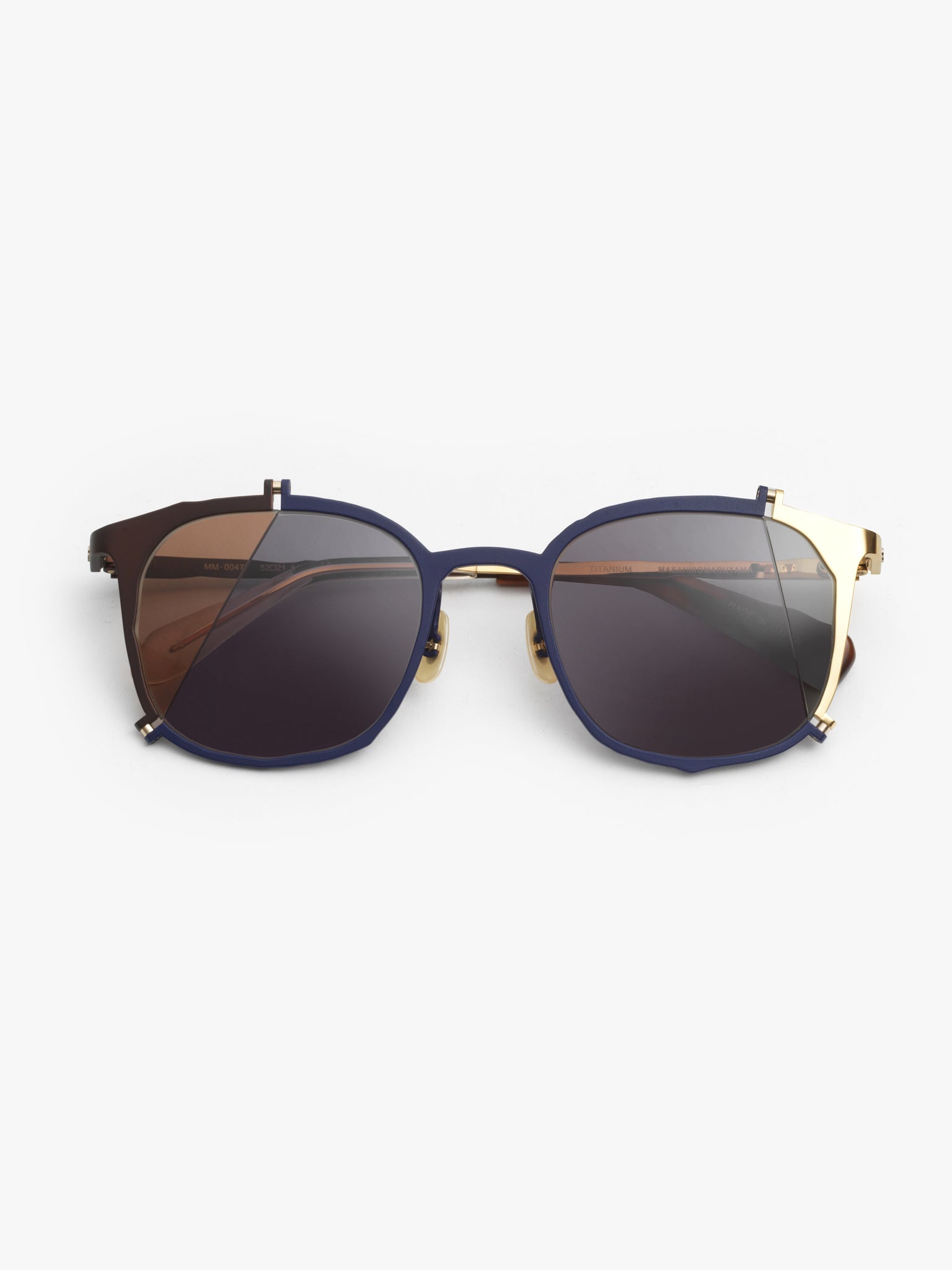 Masahiro Maruyama / 0047 Broken Lens No. 3 / Brown Navy Gold