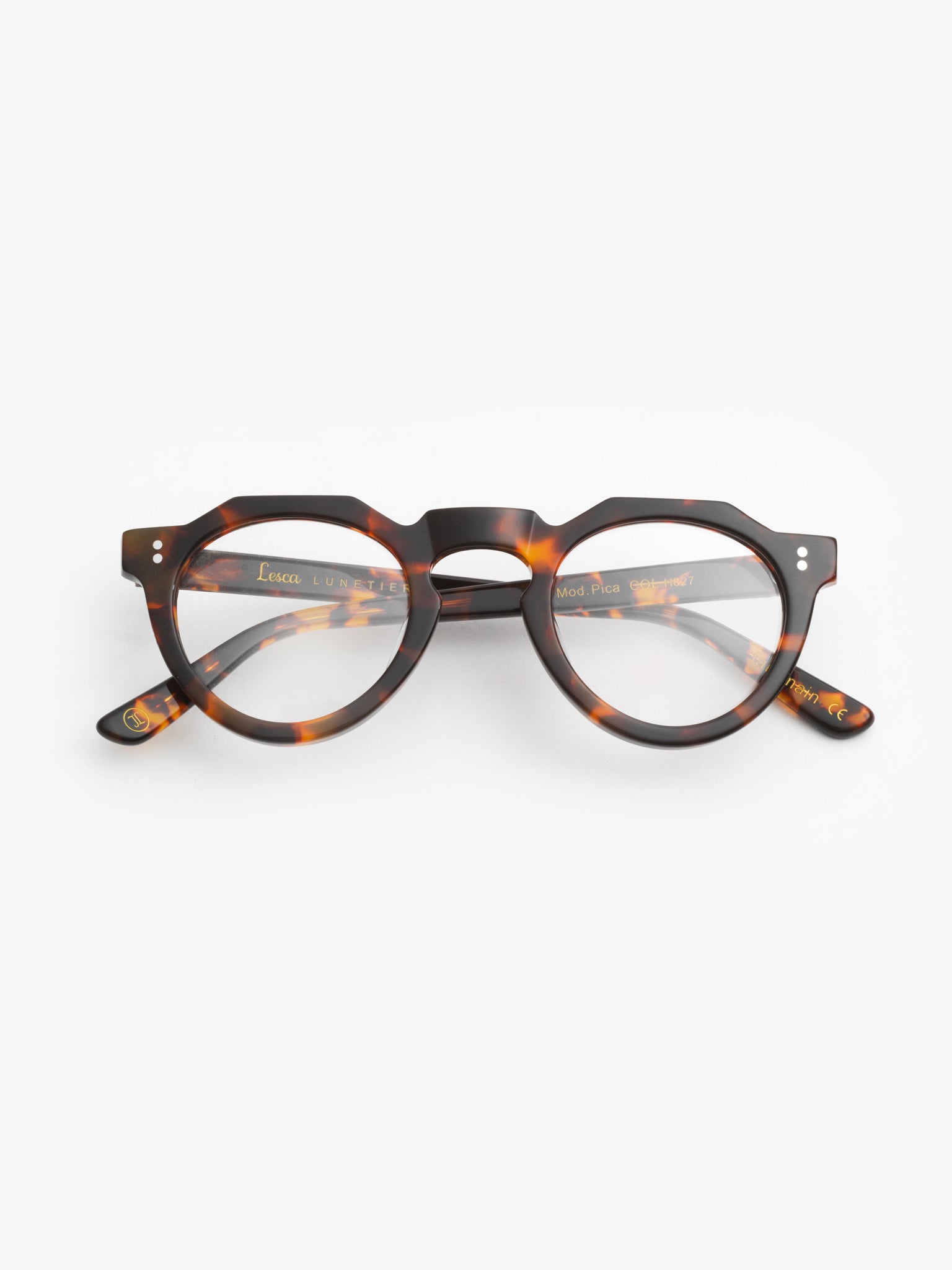 Lesca Lunetier / Pica / Marble Tortoise