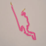 I Visionari / Small Oval / Fuchsia