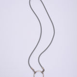 LA LOOP / Rubber Cord / Silver and Antique Silver