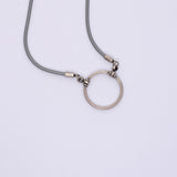 LA LOOP / Rubber Cord / Silver and Antique Silver