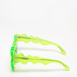 Florentina Leitner / Spike Sunglasses / Neon Green